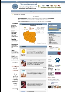 Fizjo.e-Masaz.pl : internetowy serwis o fizjoterapii