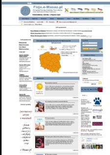 Fizjo.e-Masaz.pl : internetowy serwis o fizjoterapii