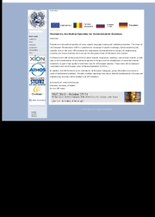 Union of the European Phoniatricians (UEP)