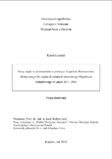 Prehospital obstetric emergency cases in Emergency Medical Service Teams’ practice for the operating area of Krakow Ambulance Service in 2011-2016