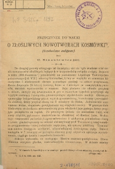 Przyczynek do nauki o złośliwych nowotworach kosmówki (Exochorioma malignum)