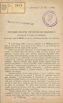 Przypadek drgawek porodowych bez białkomoczu : (przyczynek do badań nad eklampsią)