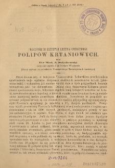 Przyczynek do kazuistyki leczenia operacyjnego polipów krtaniowych